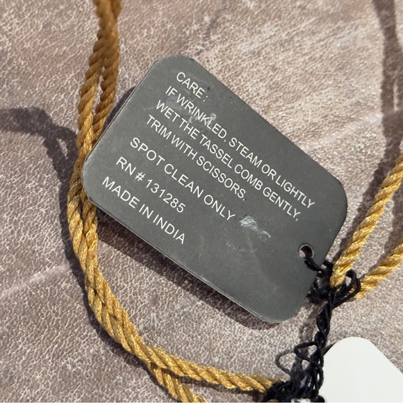 NEIMAN MARCUS Large & Lavish Embroidered Gold Curtain Drapery Tassel Tieback 21” - Picture 13 of 16